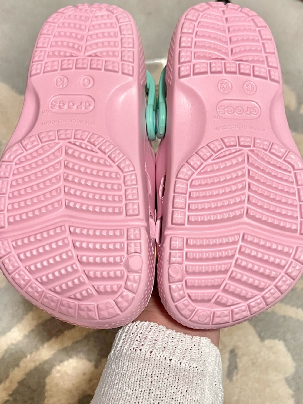 🦄Sz 13 Super cute brand new unicorn Crocs!! - Picture 9 of 10